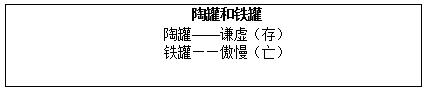 小学语文《陶罐和铁罐》教学设计